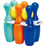 Plastic Bowling Ecoiffier Bowling Game with 6 Cones