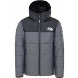 Nylon - Winter jackets The North Face Boy's Reversible Perrito Jacket - Medium Grey Heather (NF0A4TJG)