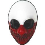 Red Facemasks Fancy Dress Payday 2 Wolf Mask