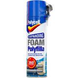Polycell Expanding Foam Polyfilla 1pcs