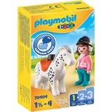 Playmobil Figurines on sale Playmobil Rider with Horse 70404