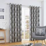 Florals Curtains & Accessories Woodland Trees 117x137cm