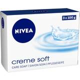 Nivea Bath & Shower Products Nivea Creme Soft Soap 100g 3-pack