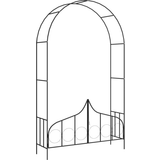 VidaXL Trellises vidaXL Garden Arch with Gate 47092 138x238cm
