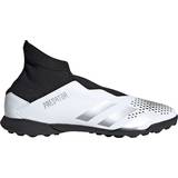 Sport Shoes Children's Shoes adidas Junior Predator Mutator 20.3 Laceless TF - Cloud White/Silver Metallic/Core Black