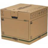 Cardboard Boxes Fellowes SmoothMove Fastfold Moving Box Large 5-pack
