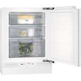Frost free under counter freezer AEG ABE682F1NF White, Integrated