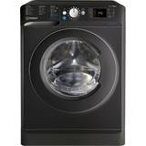 Indesit black washing machine Indesit BWE71452KUKN