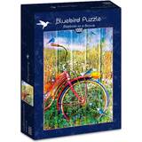Bluebird Jigsaw Puzzles on sale Bluebird Bluebirds on a Bicycle 1000 Pieces
