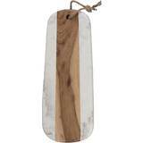 Creative Top Kitchen Accessories Creative Top Naturals Marble and Acacia Long Serving Tray