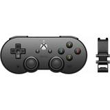 Phone Mount Gamepads 8Bitdo SN30 Pro Gamepad and Clips (PC/Xbox/Android) - Black