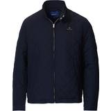 Gant Jackets Gant Quilted Windcheater Jacket - Evening Blue