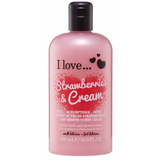 I love... Strawberries & Cream Bath & Shower Crème