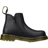 Dr. Martens Kid's/Toddler 2976 Leather Chelsea Boots - Black Softy T