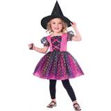 Amscan Girls Rainbow Witch Halloween Costume