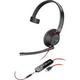 Poly On-Ear Headphones Poly Blackwire C5210 USB-A