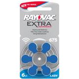Rayovac Batteries - Hearing Aid Battery Batteries & Chargers Rayovac Extra Advanced 675 6-pack
