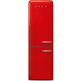 Freestanding Fridge Freezers - Red Smeg FAB32LRD5UK Red