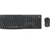Numpad Keyboards Logitech Silent Wireless Combo MK295 (English)
