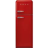 Freestanding Fridge Freezers - Red Smeg FAB30RRD5 Red
