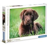 Clementoni Knob Puzzles Clementoni High Quality Collection Chocolate Puppy 500 Pieces
