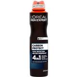 Antibacterial Deodorants L'Oréal Paris Men Expert Carbon Protect 48H Anti-Perspirant Deo Spray 250ml