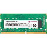 Transcend RAM Memory Transcend JetRam SO-DIMM DDR4 3200MHz 8GB (JM3200HSB-8G)