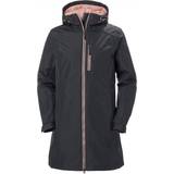 Women Rain Clothes on sale Helly Hansen W Long Belfast Winter Jacket - Ebony