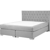 160cm Beds Beliani Duchess Continental Bed 160x200cm