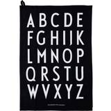 Design Letters Classic Dishcloth Black (60x40cm)