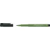 Brush Pens Faber-Castell Pitt Artist Pen Brush India Ink Pen Permanent Green Olive