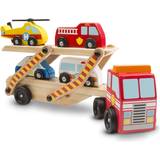 Wooden Toys Emergency Vehicles Melissa & Doug Emergency Vehicle Carrier