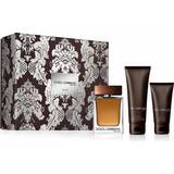 The one aftershave Dolce & Gabbana The One Gift Set EdT 100ml + After Shave Balm 50ml + Shower Gel 50ml
