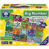 Orchard Toys Floor Jigsaw Puzzles Orchard Toys Big Number 20 Pieces