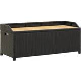 Synthetic Rattan Deck Boxes Garden & Outdoor Furniture vidaXL 46480