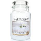Candlesticks, Candles & Home Fragrances Yankee Candle Fluffy Towels Large Scented Candle 623g