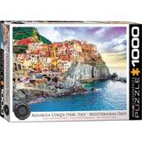 Eurographics Classic Jigsaw Puzzles Eurographics Manarola Cinque Terre Italy Mediterranean Oasis 1000 Pieces