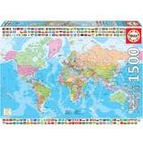 Educa Political Worldmap 1500 Pieces