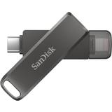 256 GB - USB-C USB Flash Drives SanDisk USB-C iXpand Luxe 256GB