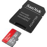 32 GB Memory Cards & USB Flash Drives SanDisk Ultra microSDHC Class 10 UHS-I U1 A1 120MB/s 32GB +SD adapter