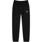 Nike Cotton Trousers Nike Sportswear Club Fleece Joggers - Black/White