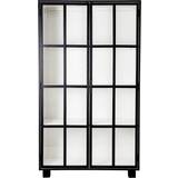 Bloomingville Glass Cabinets Bloomingville Isabel Glass Cabinet 114x200cm