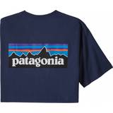 Patagonia Knitted Sweaters Clothing Patagonia P-6 Logo Responsibili-T-shirt - Classic Navy