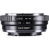 K&F Concept Camera Accessories K&F Concept Adapter Canon FD To Sony E Lens Mount Adapterx