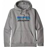 Patagonia P-6 Logo Uprisal Hoodie - Gravel Heather