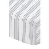 Cotton Bed Sheets Bianca Stripe Bed Sheet White (90x190cm)