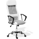 Faux Leathers Office Chairs Beliani Pioneer Office Chair 126cm