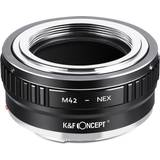 Sony E Lens Mount Adapters K&F Concept Adapter M42 To Sony E Lens Mount Adapterx