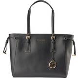 Michael Kors Totes & Shopping Bags Michael Kors Voyager Medium Crossgrain Leather Tote Bag - Black