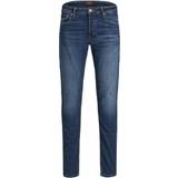 Jack & Jones Men Trousers & Shorts Jack & Jones Glenn Original AM 814 Slim Fit Jeans - Blue/Blue Denim
